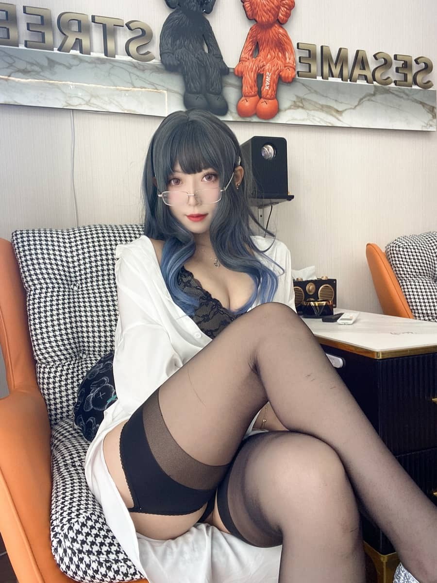 Money冷冷 - 衬衫裙 [84P2V2.62G]