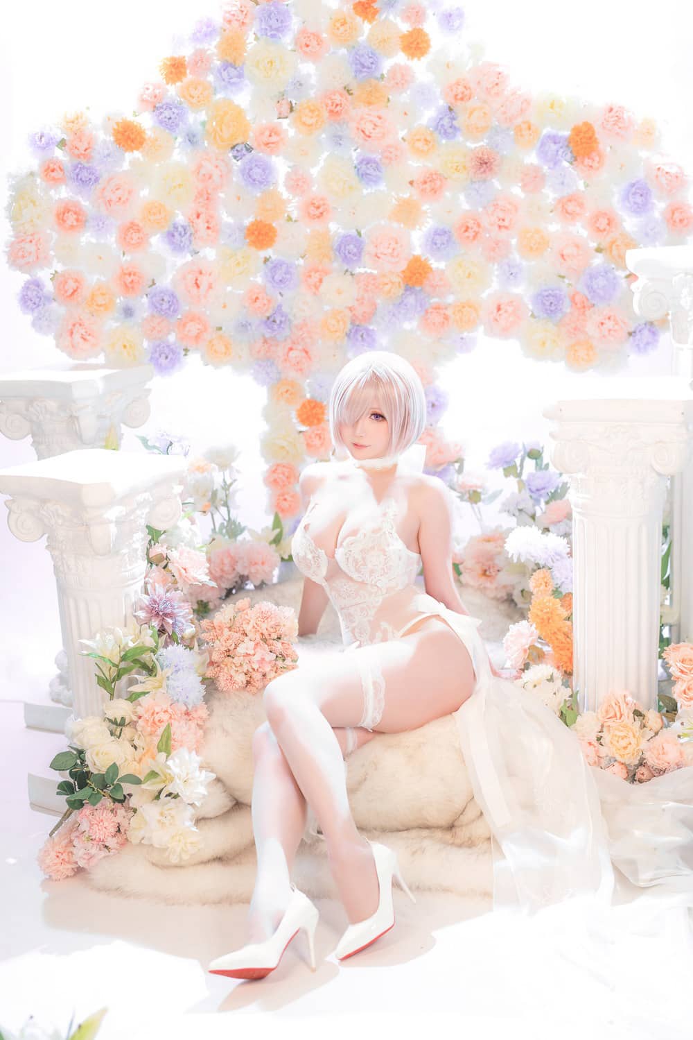 星之迟迟 – 玛修婚纱 [78P1V425M]-福利岛