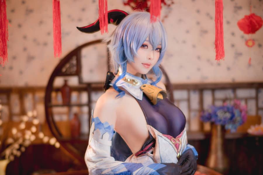 ElyEE子 – Ganyu [15P42M]-福利岛