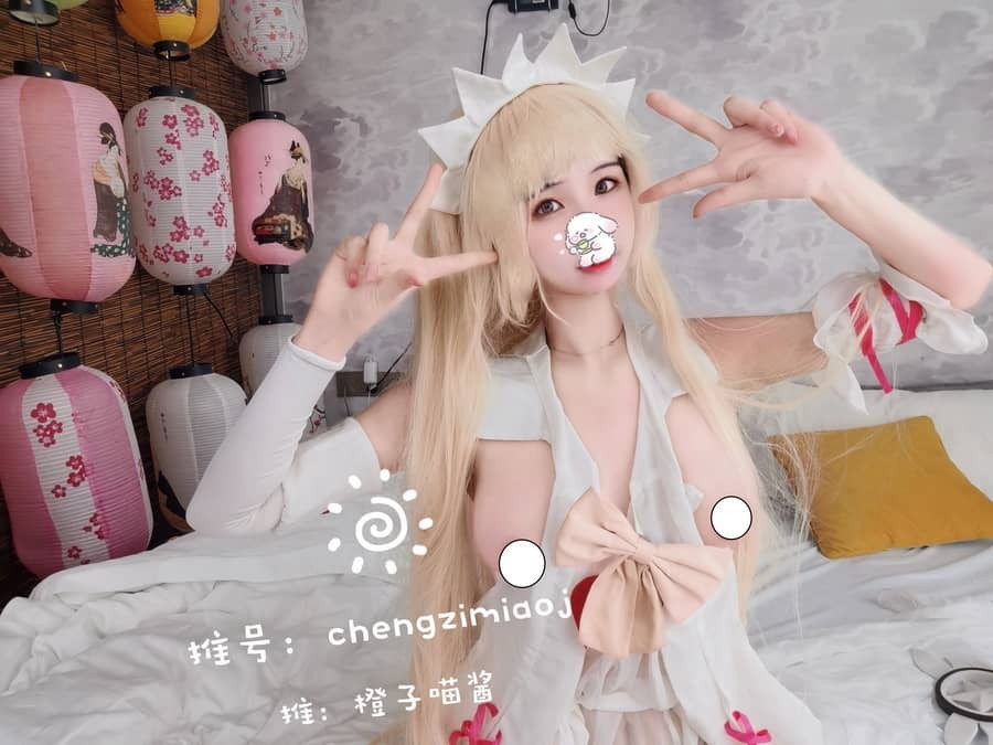 橙子喵 – 伊莉雅 [17P72M]-福利岛