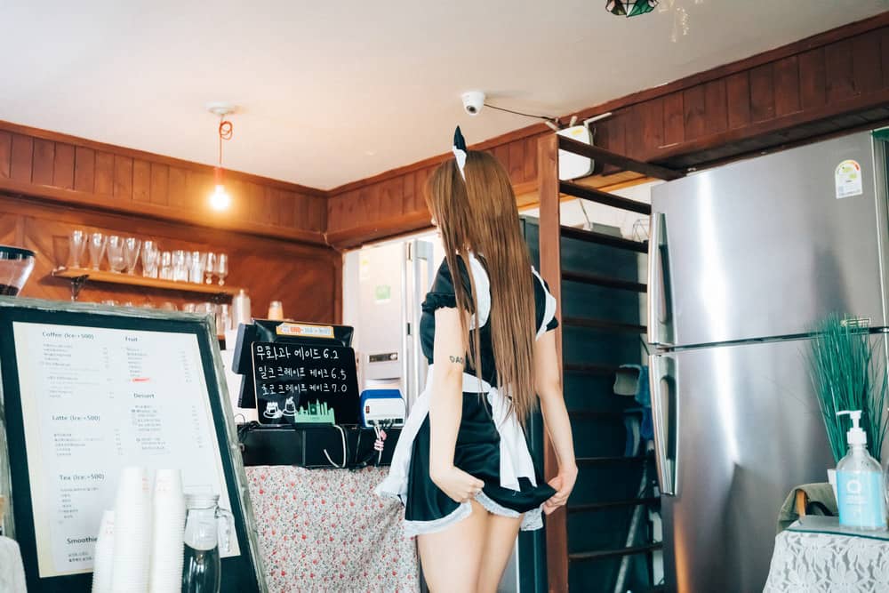 [Loozy] Bomi (보미) – Maid cafe [174P3.25G]-福利岛