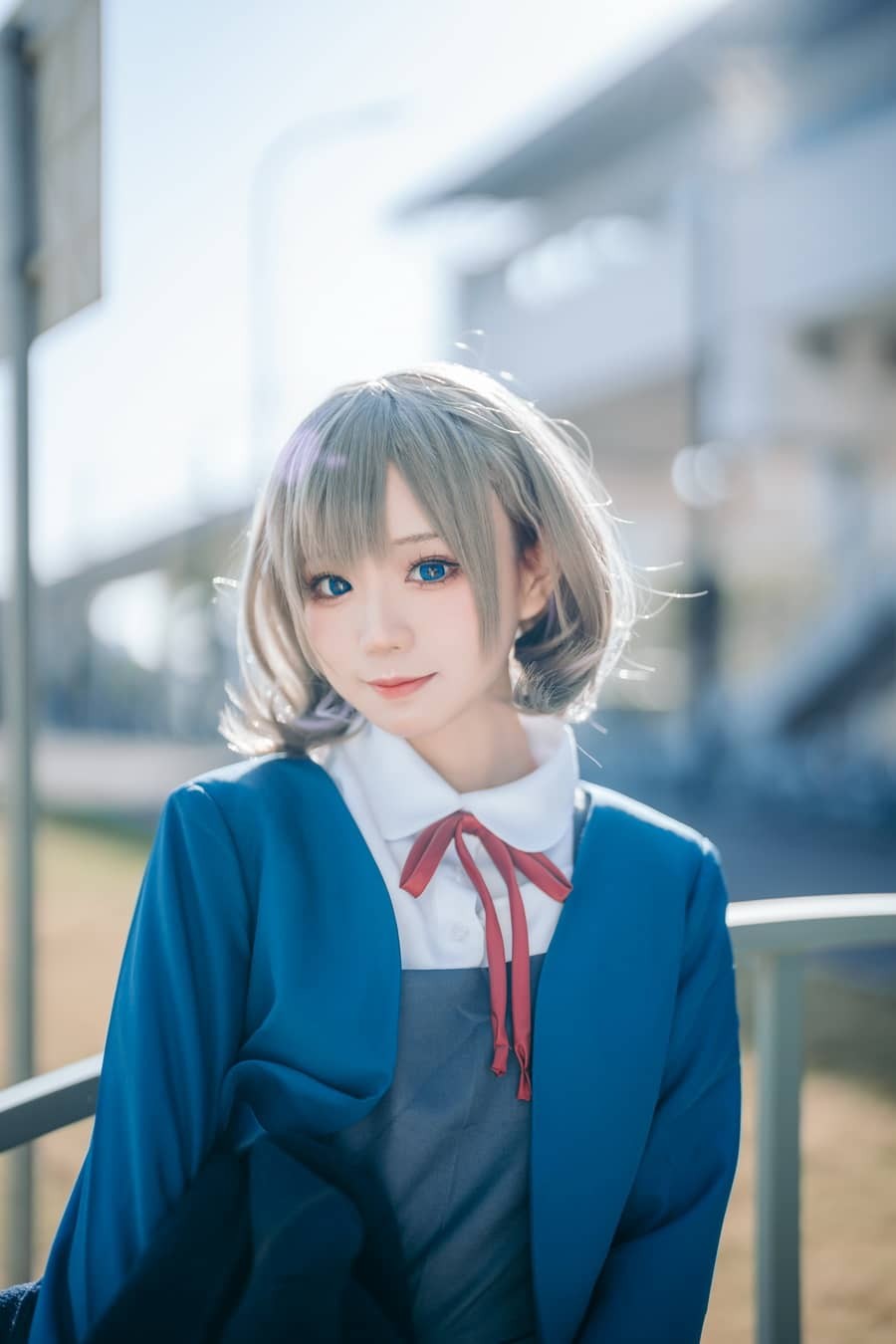 花柒Hana – 唐可可校服 [15P168M]-福利岛