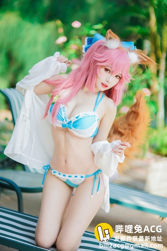 ElyEE子 – NO.46 玉藻前-泳池 [33P/167M]-福利吧